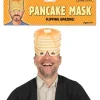 Egpull<PANCAKE MASK - Flipping Amazing! Funny Gag Joke Party Costume - Archie McPhee - Miniature Marvels: Airplane Models & Painted Dice