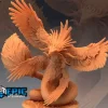 Miniature<Parrot Storm God - Miniature Marvels: Airplane Models & Painted Dice