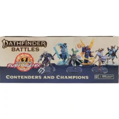 Miniature<Pathfinder Battles: Fists of the Ruby Phoenix - Contenders and Champions Boxed Set WZK 97548 - Miniature Marvels: Airplane Models & Painted Dice