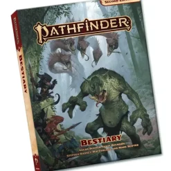Role-playing Game<Pathfinder: Bestiary (Pocket Edition) PZO 2102-PE - Miniature Marvels: Airplane Models & Painted Dice