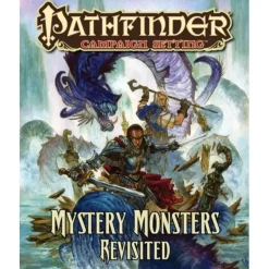 Role-playing Game<Pathfinder: Campaign Setting - Mystery Monsters Revisited PZO 9252 - Miniature Marvels: Airplane Models & Painted Dice