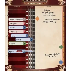 Role-playing Game<Pathfinder: Combat Pad PZO 2203 - Miniature Marvels: Airplane Models & Painted Dice