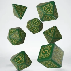 Dice<Pathfinder Jade Regent Dice Set (7) QWS SPAT44 - Miniature Marvels: Airplane Models & Painted Dice