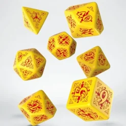 Dice<Pathfinder Legacy of Fire Dice Set (7) QWS SPAT31 - Miniature Marvels: Airplane Models & Painted Dice