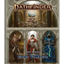 Role-playing Game<Pathfinder: Lost Omens - Gods and Magic Hardcover PZO 9303 - Miniature Marvels: Airplane Models & Painted Dice