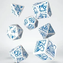Dice<Pathfinder Reign of Winter Dice Set (7) QWS SPAT28 - Miniature Marvels: Airplane Models & Painted Dice