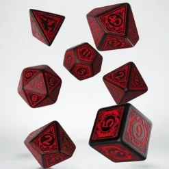 Dice<Pathfinder Wrath of the Righteous Dice Set (7) QWS SPAT06 - Miniature Marvels: Airplane Models & Painted Dice