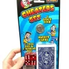Egpull<3pc CHEATERS SET - Marked Playing Cards - 2 Sided Coin - Magic Trick Dice Prank - Miniature Marvels: Airplane Models & Painted Dice