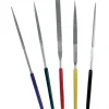 Accessories<5pc Diamond File Set 100mm - Miniature Marvels: Airplane Models & Painted Dice