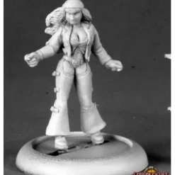 Miniature<Peaches, Biker Girl: Chronoscope RPR 50163 - Miniature Marvels: Airplane Models & Painted Dice