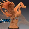 Miniature<Peacock Griffin - Miniature Marvels: Airplane Models & Painted Dice