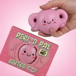 Egpull<Period Pal Stress Toy - Squeeze Me! Squish Away Your Pain Ladies! - Gag Gift - Miniature Marvels: Airplane Models & Painted Dice