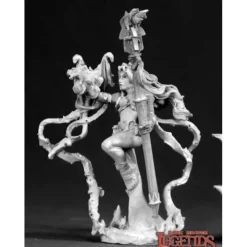 Miniature<Pharess, Fire Sorceress: Dark Heaven Legends RPR 03025 - Miniature Marvels: Airplane Models & Painted Dice