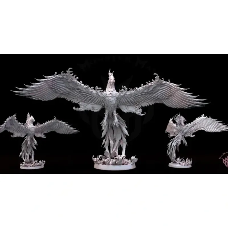 Miniature<Phoenix - Miniature Marvels: Airplane Models & Painted Dice