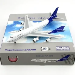 Airplane Model*Phoenix Models 11710 1:400 Rolls-Royce Boeing 747-200 N787RR "Trent 1000" - Miniature Marvels: Airplane Models & Painted Dice