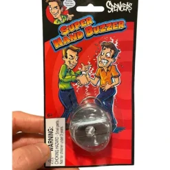 Egpull<12-Piece Metal Hand Buzzer Set - Gag Prank Joke Birthday Party Favor Trick Toys - Miniature Marvels: Airplane Models & Painted Dice