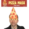 Egpull<PIZZA MASK - Extra Cheesy Funny Gag Joke Party Costume - Archie McPhee - Miniature Marvels: Airplane Models & Painted Dice