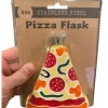 Egpull<PIZZA SLICE Stainless Steel Hip Flask 5oz - Funny Gag Novelty Joke Drinking Gift - Miniature Marvels: Airplane Models & Painted Dice