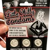 Egpull<3pk LITTLE WILLY CONDOMS - Small Pecker Gag Prank Joke - Sata Christmas Gift - Miniature Marvels: Airplane Models & Painted Dice