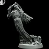 Miniature<Plague Wraith Attacking - Miniature Marvels: Airplane Models & Painted Dice