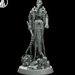 Miniature<Plague Wraith Idle - Miniature Marvels: Airplane Models & Painted Dice