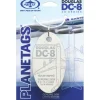 Airplane Model*Plane Tags Eastern Airlines Douglas DC-8-21 N8609 (Bone Yard White) - Miniature Marvels: Airplane Models & Painted Dice