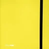 Accessories<12-Pocket Eclipse PRO-Binder - Lemon Yellow - Miniature Marvels: Airplane Models & Painted Dice