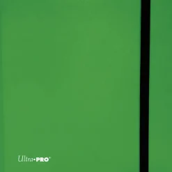 Shop All*12-Pocket Eclipse PRO-Binder - Lime Green - Miniature Marvels: Airplane Models & Painted Dice