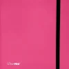 Accessories<12-Pocket Eclipse PRO-Binder - Hot Pink - Miniature Marvels: Airplane Models & Painted Dice