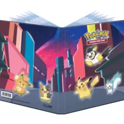 Accessories<Pokemon TCG: Gallery Series: Shimmering Skyline 4-Pocket Portfolio - Miniature Marvels: Airplane Models & Painted Dice