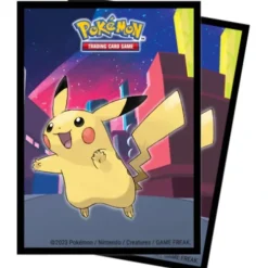 Accessories<Pokemon TCG: Gallery Series: Shimmering Skyline 65ct Deck Protector sleeves - Miniature Marvels: Airplane Models & Painted Dice