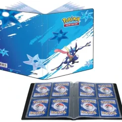 Accessories<Pokemon TCG: Greninja 4-Pocket Portfolio - Miniature Marvels: Airplane Models & Painted Dice