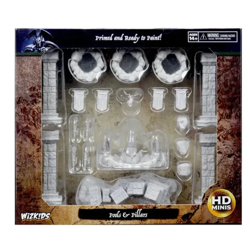 Miniature<Pools & Pillars: WizKids Deep Cuts WZK 90045 - Miniature Marvels: Airplane Models & Painted Dice
