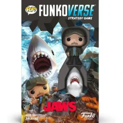 Board Game<POP! Funkoverse: Jaws 100 2-Pack Expandalone FNK 46069 - Miniature Marvels: Airplane Models & Painted Dice