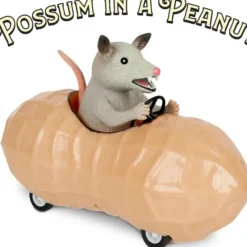 Egpull<Possum in a Peanut - Cute Pullback Racing Car Child Toy - Archie McPhee - Miniature Marvels: Airplane Models & Painted Dice