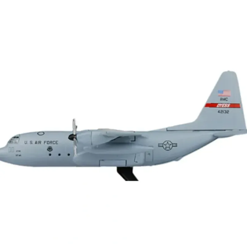 Airplane Model**Postage Stamp 5330 1:200 USAF C-130H "Dyess AFB" - Miniature Marvels: Airplane Models & Painted Dice