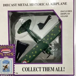 Airplane Model*Postage Stamp 5347 Fiat CR-42 - Miniature Marvels: Airplane Models & Painted Dice