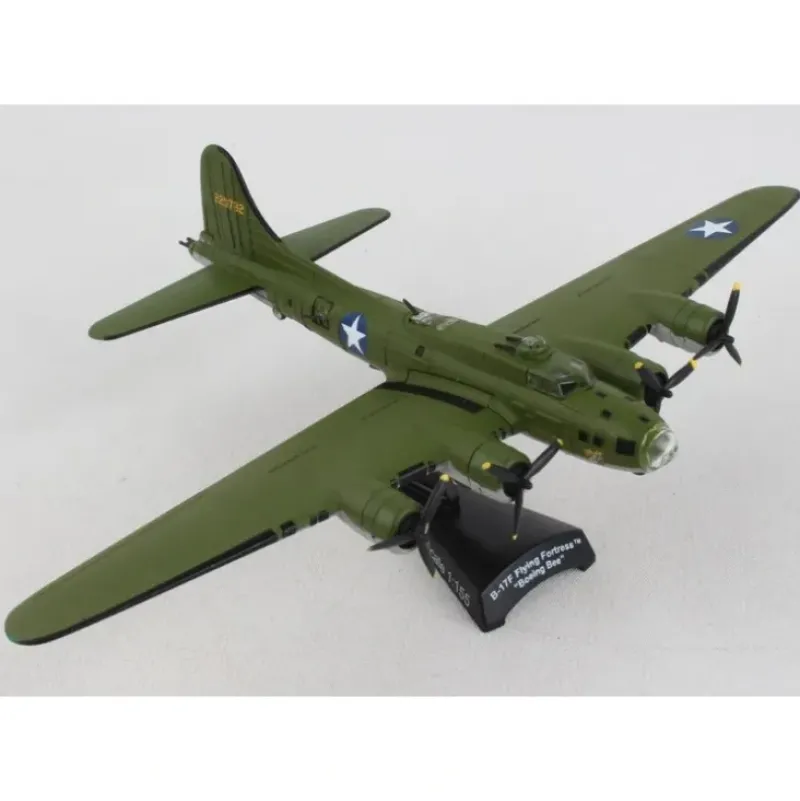 Airplane Model**Postage Stamp PS5413-2 1:155 B-17F Flying Fortress "Boeing Bee" - Miniature Marvels: Airplane Models & Painted Dice
