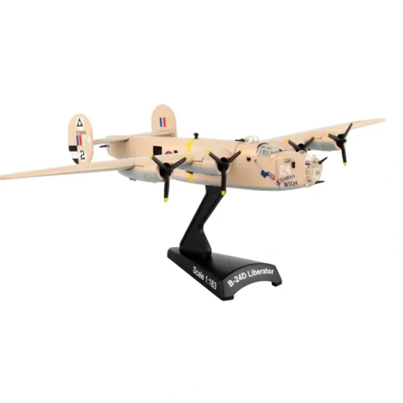 Airplane Model*POSTAGE STAMP PS5557-5 B-24D 1/163 STRAWBERRY BITCH - Miniature Marvels: Airplane Models & Painted Dice