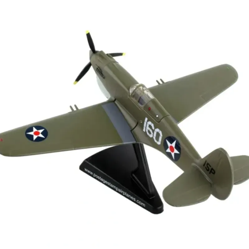 Airplane Model*Postage Stamp PS5354-2 Curtiss P-40 Warhawk George Welch - Miniature Marvels: Airplane Models & Painted Dice
