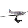 Airplane Model*POSTAGE STAMP PS5559-3 EASTERN DC-3 1/144 - Miniature Marvels: Airplane Models & Painted Dice