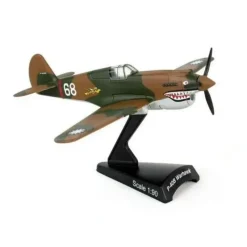 Airplane Model*Postage Stamp PS5354-1 "Hell's Angels" Curtiss P-40 Warhawk - Miniature Marvels: Airplane Models & Painted Dice