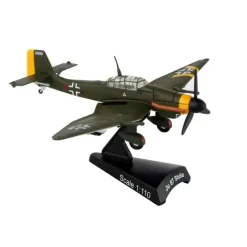 Airplane Model*POSTAGE STAMP PS5339-4 JU87 STUKA 1/110 - Miniature Marvels: Airplane Models & Painted Dice