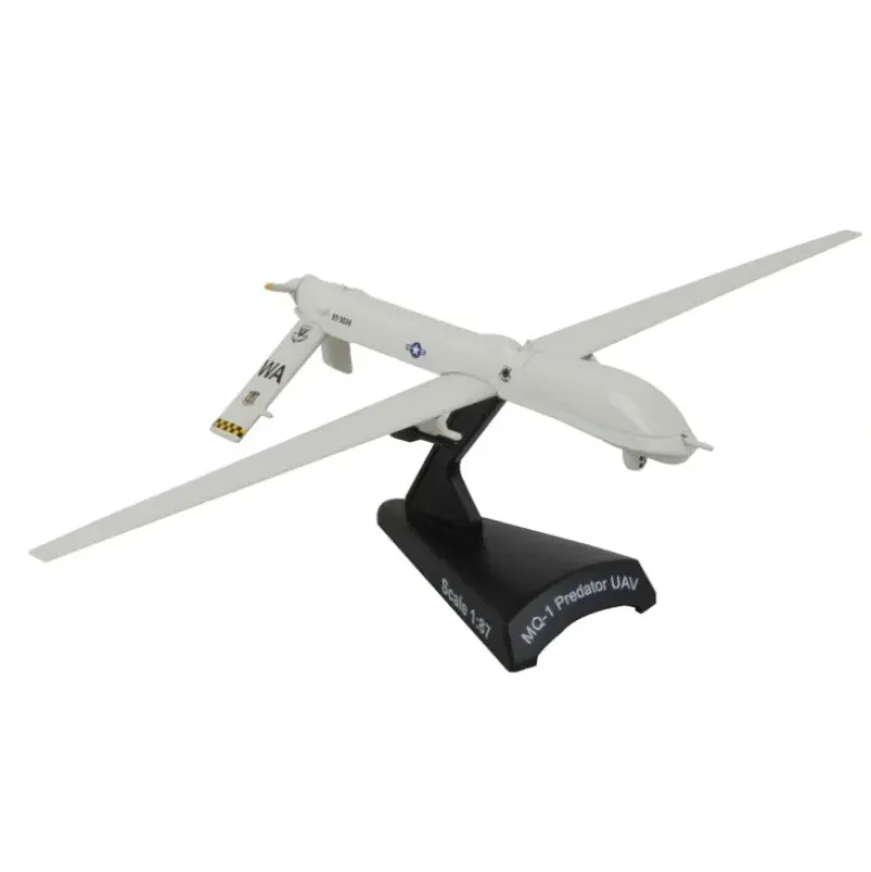 Airplane Model*Postage stamp PS5567 MQ-1 Predator UAV USAF 1:87 - Miniature Marvels: Airplane Models & Painted Dice