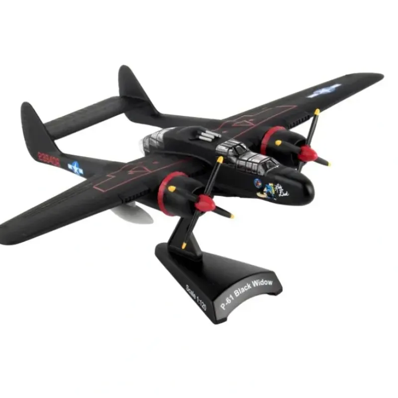 Airplane Model*Postage Stamp PS5334-2 P-61 Black Widow - Miniature Marvels: Airplane Models & Painted Dice