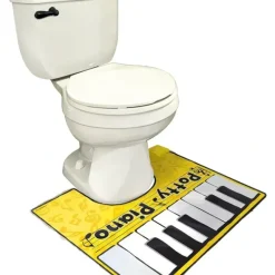 Egpull<POTTY PIANO - Hilarious Bathroom Toilet GaG Entertainment - With Song Book - Miniature Marvels: Airplane Models & Painted Dice