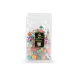 Dice<Pound of Assorted Premium Resin Dice MET 101 - Miniature Marvels: Airplane Models & Painted Dice