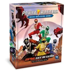 Board Game<Power Rangers - Deck-Building Game: RPM - Get In Gear Expansion RGS 02421 - Miniature Marvels: Airplane Models & Painted Dice