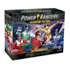 Board Game<Power Rangers - Heroes of the Grid: Time Force Ranger Pack RGS 02320 - Miniature Marvels: Airplane Models & Painted Dice