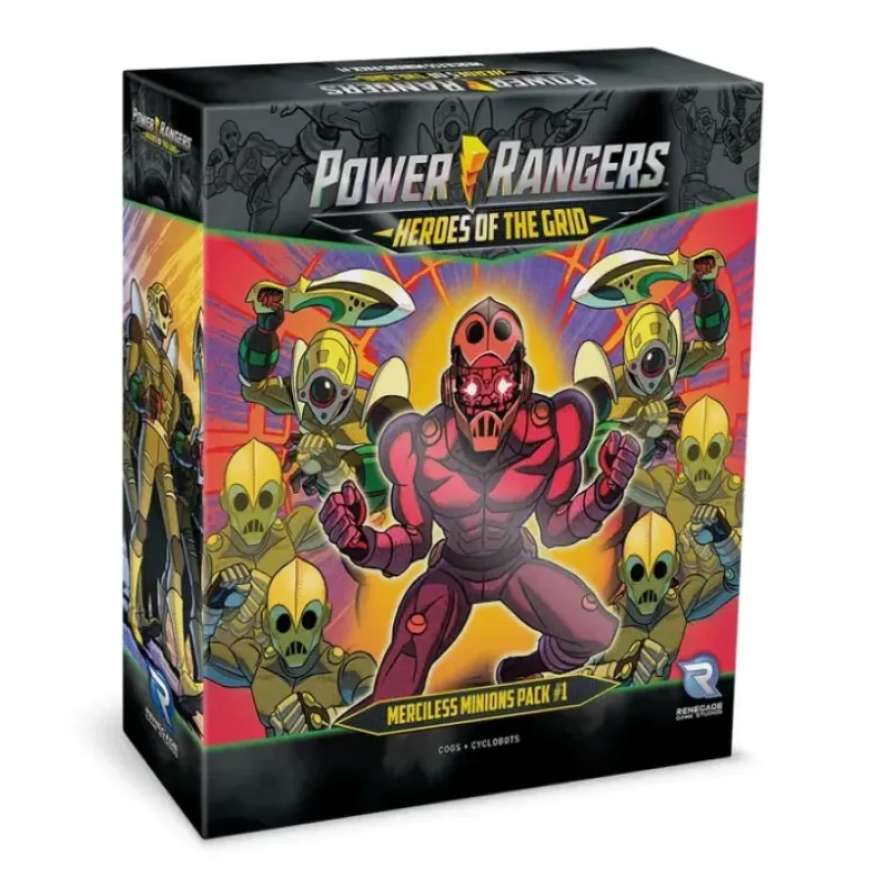 Board Game<Power Rangers - Heroes of the Grid: Merciless Minions Pack #1 RGS 02321 - Miniature Marvels: Airplane Models & Painted Dice